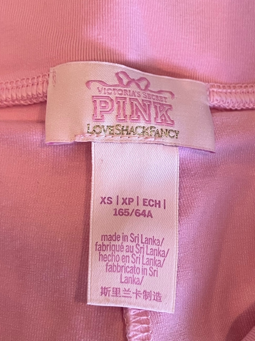 PINK X LOVESHACKFANCY COTTON FOLD-OVER FLIRTY SKIRT - PINK LOLLIPOP - XS - Picture 8 of 9